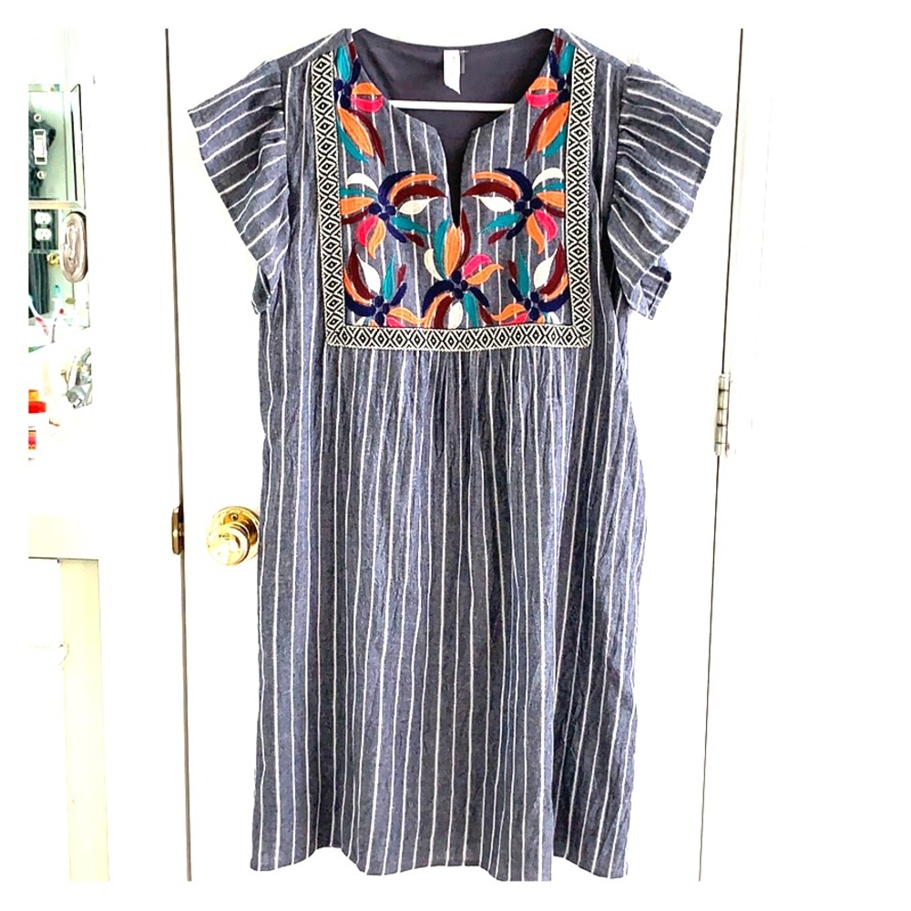 SIZE MEDIUM denim style dress.